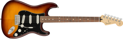 Fender Player Stratocaster® Plus Top, Pau Ferro Fingerboard, Tobacco Sunburst