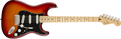 Fender  Player Stratocaster® Plus Top, Maple Fingerboard, Aged Cherry Burst