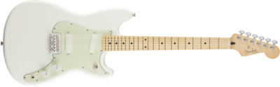 Fender Duo-Sonic, Maple Fingerboard, Arctic White