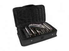 HRM-20-7  |  Belcanto blues harp set met koffer