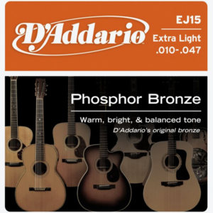 D'Addario EJ15 Phosphor Bronze Western snaren