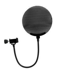  OMNITRONIC Microphone pop filter metal, black