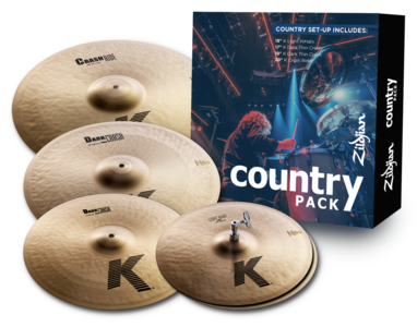 ZILDJIAN Cymbal set, K Zildjian, Country Pack, 15H/17+19Cr/20CrR