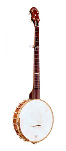 Gold tone Clawhammer 5-string openback banjo 11" with case