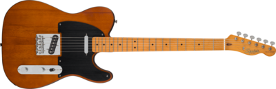 Fender Squire 40th Anniversary Telecaster®, Vintage Edition, Maple Fingerboard, Black Anodized Pickguard, Satin Mocha