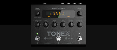 IK Multimedia ToneX Pedal versterker en distortion stompbox pedaal