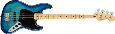 Fender player Jazz Bass® Plus Top, Maple Fingerboard, Blue Burst