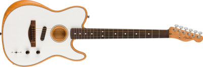 Acoustasonic Player Telecaster®, Rosewood Fingerboard, Arctic White