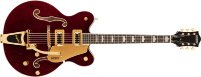 Gretsch G5422TG Electromatic® Classic Hollow Body Double-Cut with Bigsby® and Gold Hardware, Laurel Fingerboard, Walnut Stain