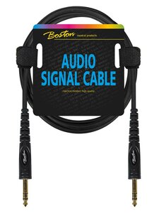 AC-222-900 Boston audio signaalkabel  6.3mm jack stereo naar 6.3mm jack stereo, 9 meter