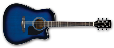 Ibanez IBA PF15ECE-TBS El Acoustic guitar
