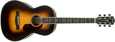 Fender Paramount PM-2 Deluxe Parlour Vintage Sunburst + koffer en humidifier