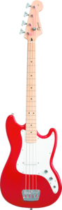 Fender Squier Bronco Bass Torino Red MN