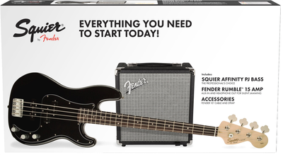 Fender SQ Affinity PJ Bass Pack BK