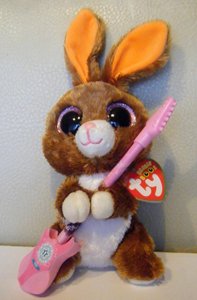 Rabbit 15cm Ty Beanie Boos + Music pen.(Pink)