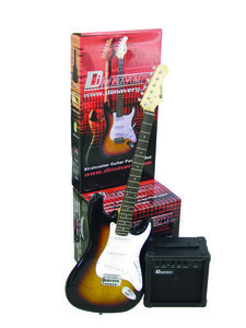 DIMAVERY EGS-10 E-Guitar-Set 1
