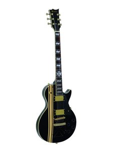 DIMAVERY LP-710 E-Guitar, black