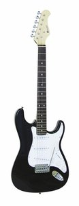 DIMAVERY ST-203 E-Guitar, black