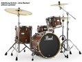 Pearl-Vision-Bebop-Drumkit-VML984-C201-Matte-Walnut-inkl-Hardware-Set