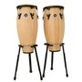 Latin-Percussion-LPA646B-AW-LP-Aspire-Wood-Congas-10+11-+-stand