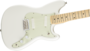 Fender Duo-Sonic, Maple Fingerboard, Arctic White_