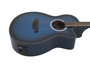 DIMAVERY AW-400 Western guitar, blueburst_