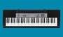 Casio CTK-1550 keyboard inclusief Adapter_