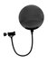  OMNITRONIC Microphone pop filter metal, black_