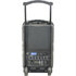 IPS10-400 STAND-ALONE, PORTABLE ‘ALL WEATHER’ PA SYSTEM 10"/25cm 400W WITH BLUETOOTH, USB, MP3 & 2 UHF MICS_