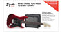 Fender SQ Affi­nity Strat Pack HSS CAR_