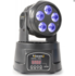 BeamZ MHL90 Mini Moving Head Wash 5x 18W RGBAW-UV LED's_